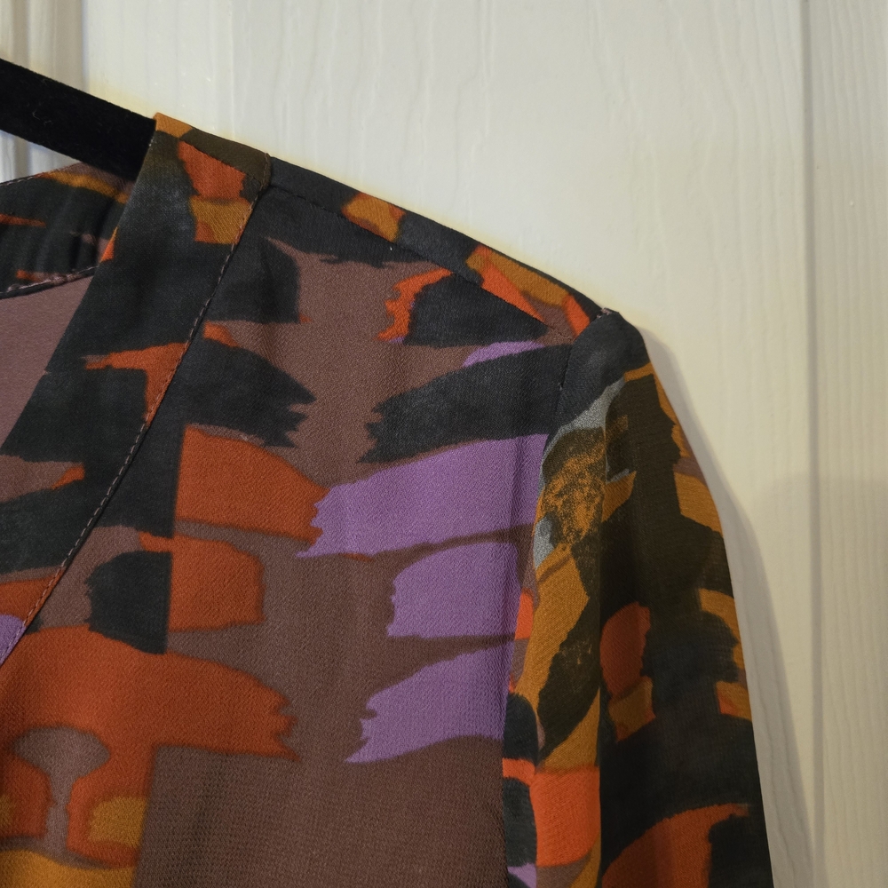 Mexx Multicolor Patterned Dress. - Picture 6 of 9
